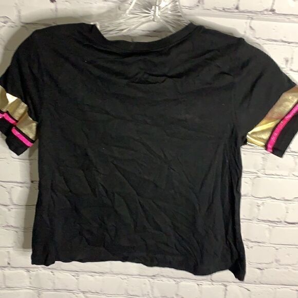 Justice Sparkles & Sequins Blue Pink Shirt Lot 12 - Picture 9 of 13